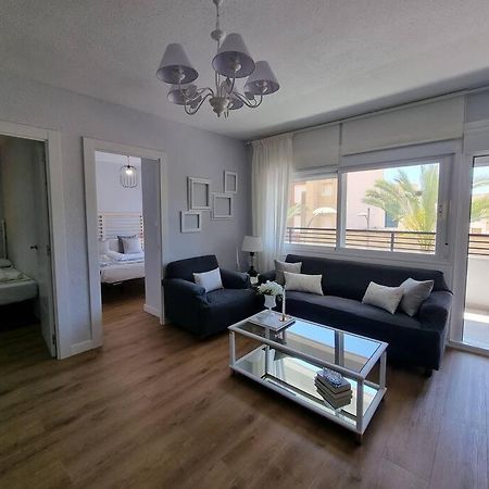 Aguadulce, Apto Santa Monica 2 Hab Con Terraza, Aire, Wifi, A 5 Min De La Playa 阿瓜杜尔塞 外观 照片