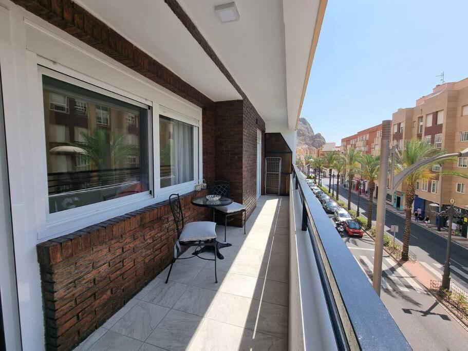 Aguadulce, Apto Santa Monica 2 Hab Con Terraza, Aire, Wifi, A 5 Min De La Playa 阿瓜杜尔塞 外观 照片