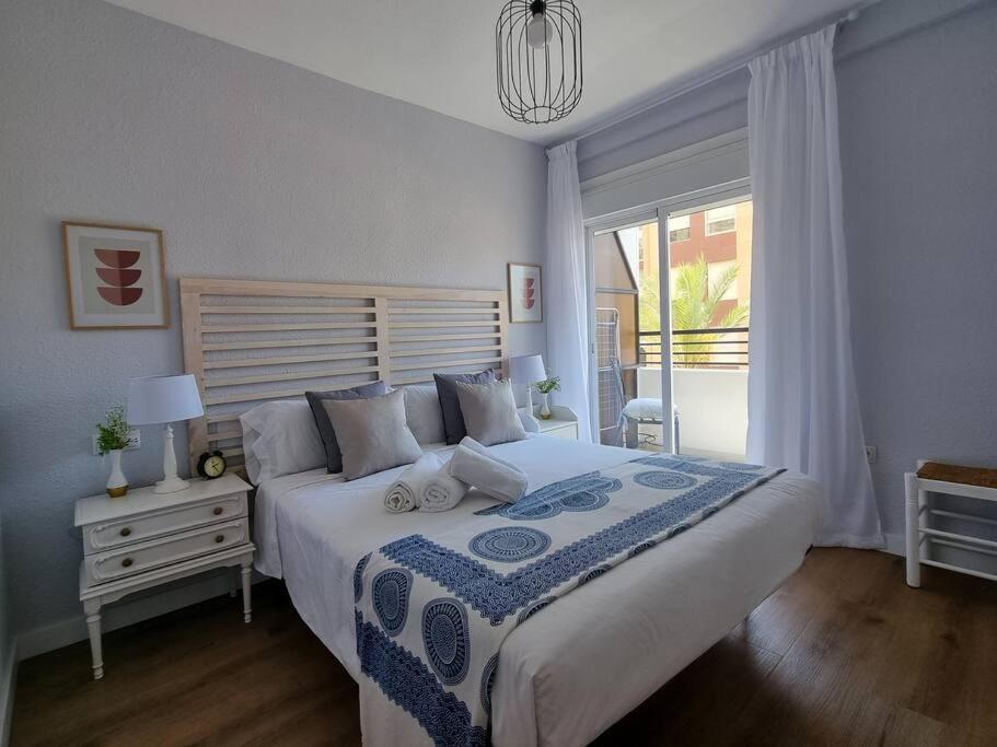 Aguadulce, Apto Santa Monica 2 Hab Con Terraza, Aire, Wifi, A 5 Min De La Playa 阿瓜杜尔塞 外观 照片